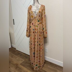 NWT Never Fully Dressed Cream Shell Reign Dress